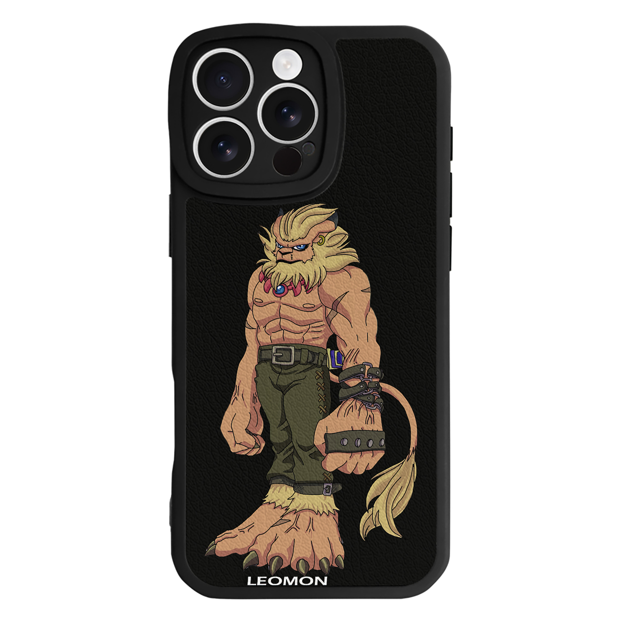 （画像用） Digimon デジタルモンスター/デジモン 【iPhone 16シリーズ対応】シリコンスマホケース（レザー調） 材質：シリコン